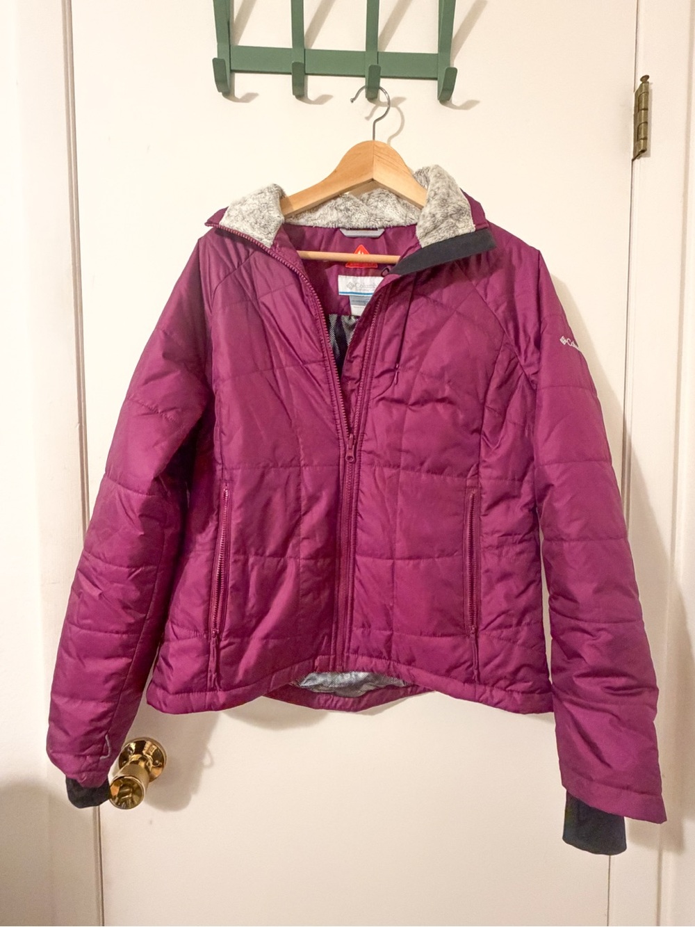 Columbia Women's Purple Insulated Jacket